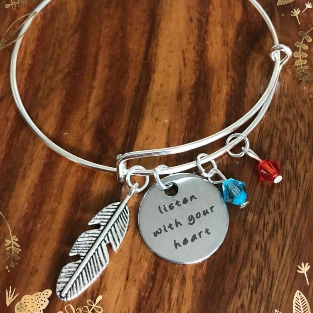 'Listen with your heart' Bracelet